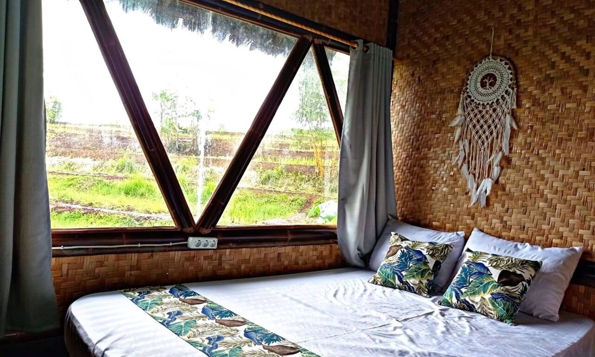 Cibodas House | Rice Field View