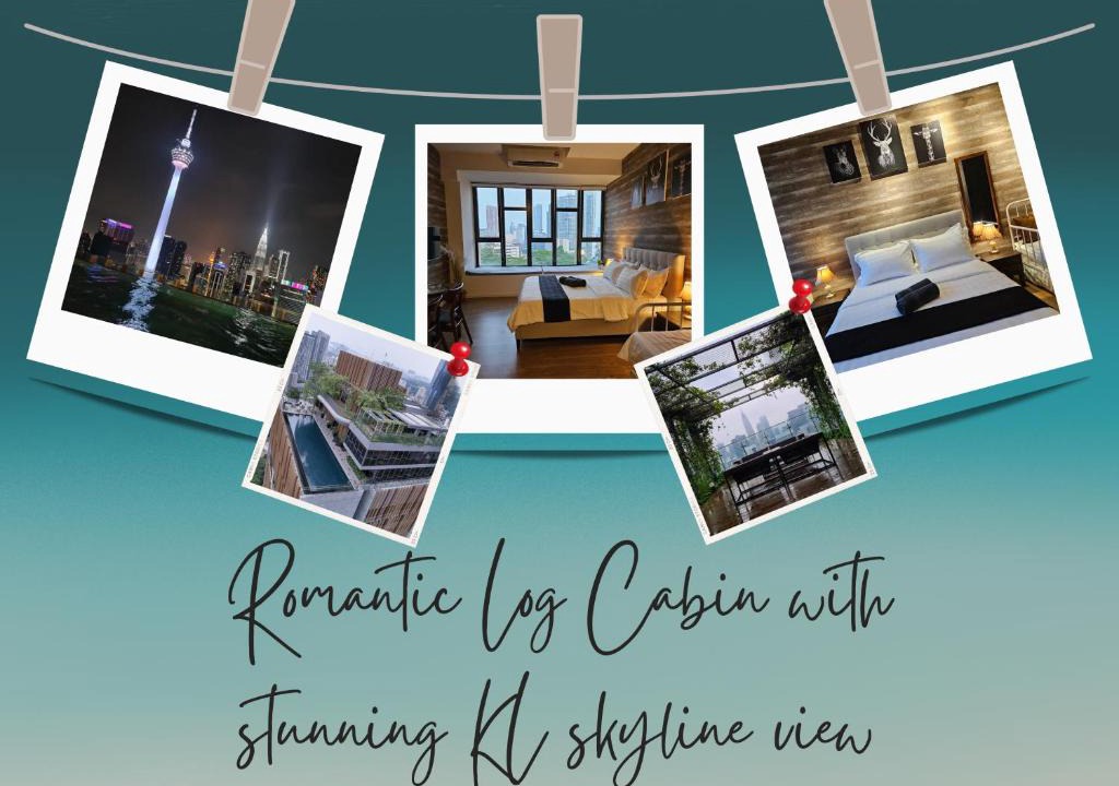 Bukit Bintang Apartment | Romantic Log Cabin 3 - in the Heart of KL city (walk to KL Tower/KLCC/Bukit Bintang)