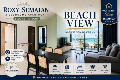 Sematan Apartment | RTS - ROXY Beach view Apartment Sematan