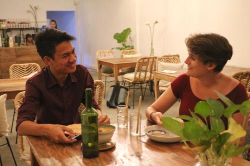 Chamkar Mon House | Sacred Lotus - Vegan Café X Hostel