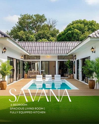 Chang Phueak Villa | Savana- Wild Pool Villa I 6 en-suite bedrooms