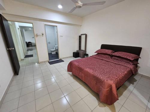 Central Seberang Perai Apartment | Seberang Jaya Family Pool Homestay Near Hospital 3 Bedroom Aircond 2 Bathroom & Family Room Aircond