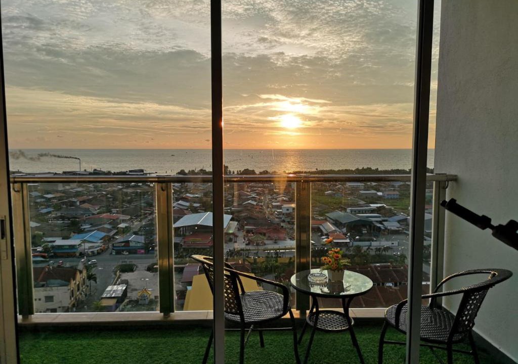 Sekinchan Apartment | Sekinchan SeaView Homestay 134 高楼看海阳台民宿
