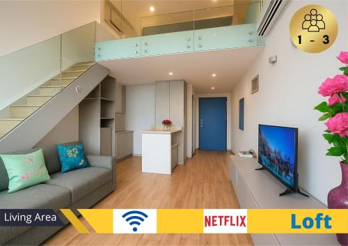 Cyberjaya Apartment | #SP1, Cozy Duplex, Quiet Stay with MRT View