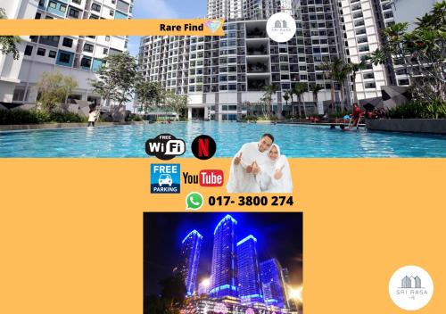 Seksyen 14 Apartment | Sri Rasa Homestay @ I-City, I-Soho Shah Alam