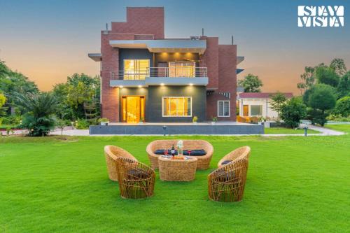 Gurugram Villa | StayVista at Imperial Isle 4BHK Luxury Villa with FREE BF, Outdoor Pool in Sohna Delhi