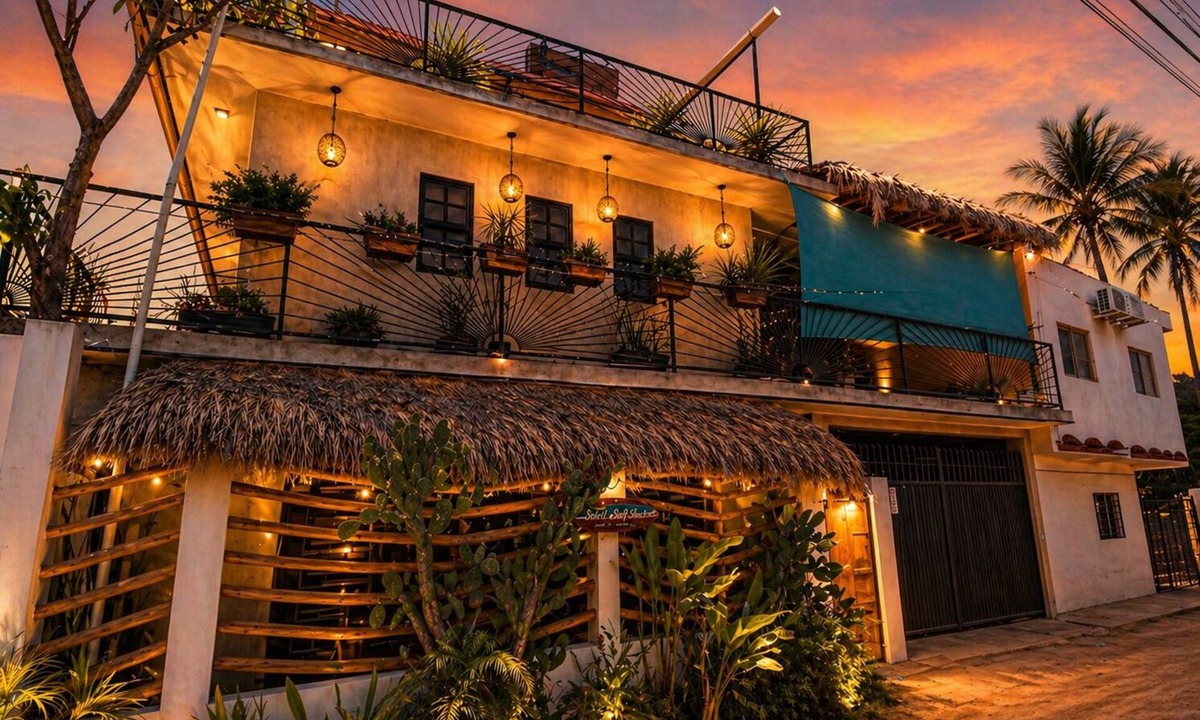 Lo de Marcos House | Steps to Sand, Surf & Serenity – Stylish Stay in Lo de Marcos
