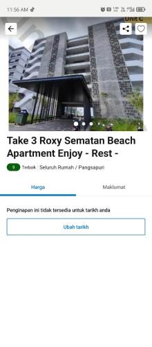 Siburan Apartment | Take 3 Roxy Sematan Beach Apartment
