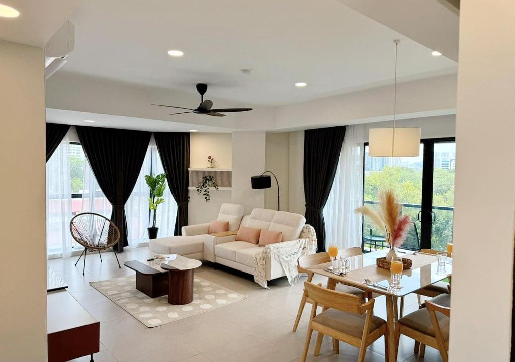 Kuala Lumpur Apartment | The Atrium at Jalan Ampang by OKBnB - Spacious Modern 3Bedroom Family Suite 3 mins to KLCC