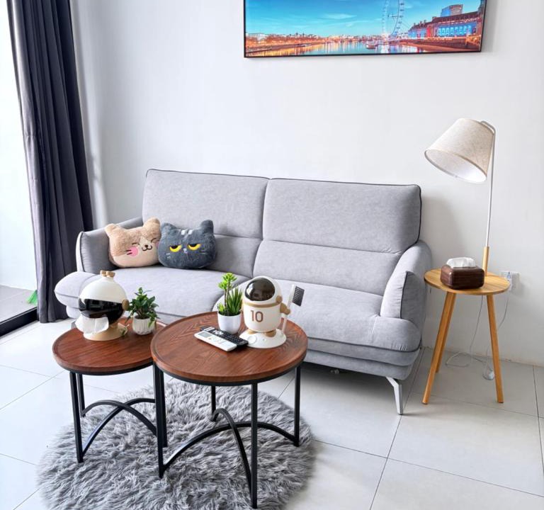Taman Charming Apartment | The Podium Simple Style 3B2R 1 mins to AEON MALL