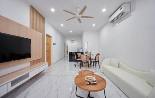 Kampung Pokok Asam House | TS Cozy GuestHouse/2BR 6pax 餐厅免税店1分钟步行