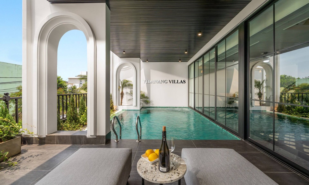 Ngu Hanh Son Villa | Vidanang Luxury Indochine Villa - 5 Bedrooms - Pool - Jacuzzi - Sauna - Karaoke