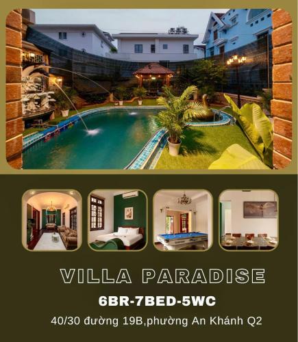 Thu Thiem Villa | Villa Paradise 6 Bedrooms