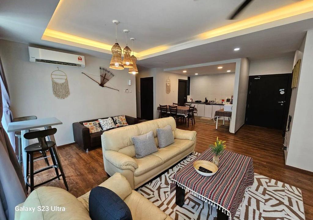 Kuching Apartment | Vivacity Megamall Jazz Suites 3BR Direct Mall Access with free parking 6B