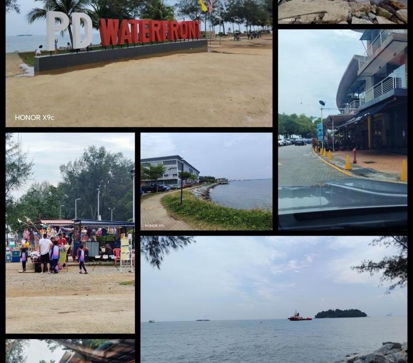 Tanjung Tanah Merah Apartment | YUYU honeymoon bathtub pool teble Ocean view resort