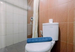 1BR Apartment Atlanta Residences next to RS Bunda Margonda By Travelio