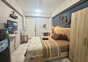 Cozy Studio Work From Home at Apt Greenbay Pluit Baywalk Tower C