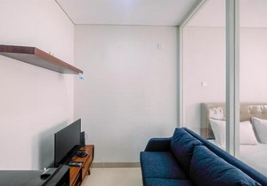 Elegant with Modern Design 1BR Apartment at Atlanta Residences By Travelio