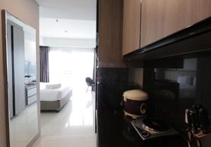 Modern Stylish Studio Plus at Greko Apartment Bandung By Travelio