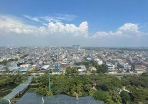 Scandinavian Homey Studio City View at Apt Green Bay Pluit Tower A