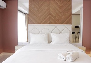 Scenic & Stylish Studio Apartment at Tamansari Tera Residence By Travelio