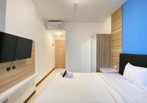 Simply Studio Room Semi Apartment at The Lodge Paskal near BINUS University By Travelio