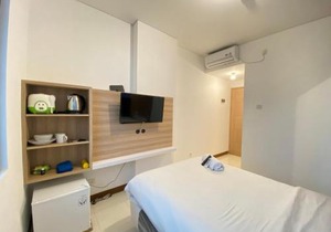 Simply Studio Room Semi Apartment at The Lodge Paskal near BINUS University By Travelio