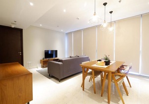 Spacious and Modern 2BR The Residence Ciputra World 2 Apartment near to SCBD By Travelio