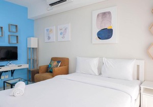 Stylish and Convenient Studio Bintaro Plaza Apartment By Travelio