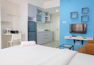 Stylish and Convenient Studio Bintaro Plaza Apartment By Travelio