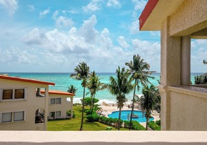 Xaman Ha Penthouse! 3 Bdrm Ocean View! 7117