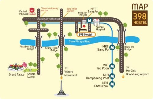 Bang Phlat Hostel | 398 HOSTEL