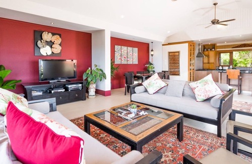 Choeng Mon Villa | ❤️ Baan Arun ✅ 4 BR Villa ✅ 5 Mins To Beach & Shops ⭐ FREE Airport Transfers