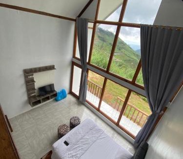 Kejajar House | Dieng cabin atas awan