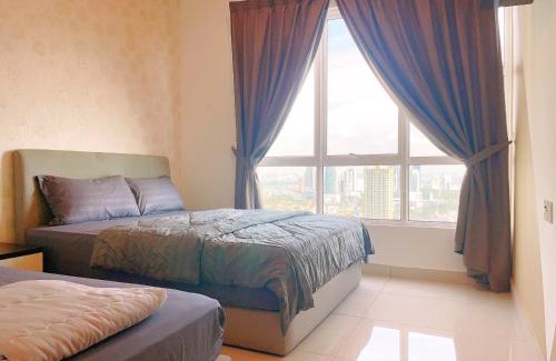 Taman Abad Apartment | GYDEN STAYCATION #Pinnacle Tower at JB City Centre