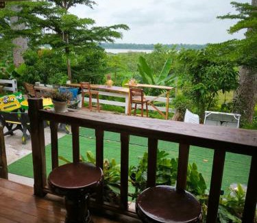 Nong Chaeng House | ฮักนะแก่งต่างหล่าง รีสอร์ทชานุมาน บรรยากาศดี ติดริมโขง