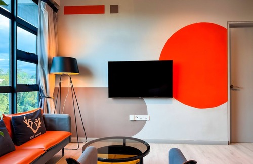 Downtown Kota Kinabalu Apartment | 2-bedroom apartment with WiFi, AC in Kota Kinabalu CityCenter with mountain vie