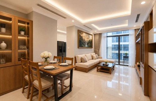 Hang Xanh Condo | 2-bedroom condo in beautiful Thành phố Hồ Chí Minh with AC
