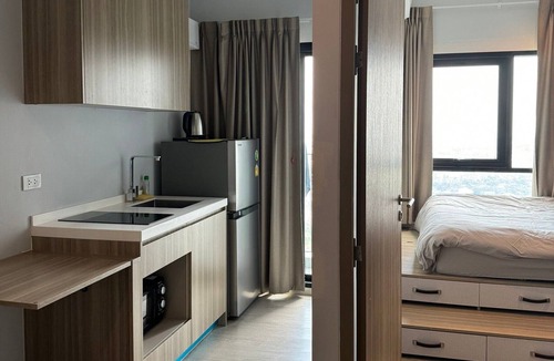 Talat Phlu Condo | 27 fl High rise new condo 1Bedroom next to TaladPhlu BTS