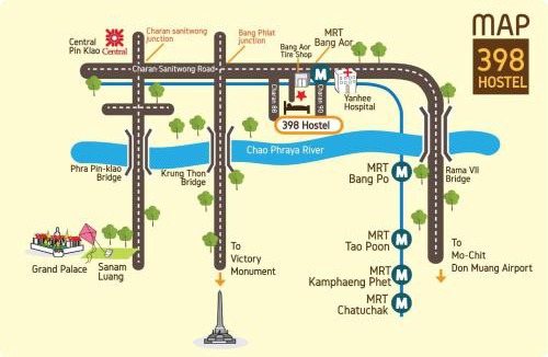 Bang Phlat Hostel | 398 HOSTEL