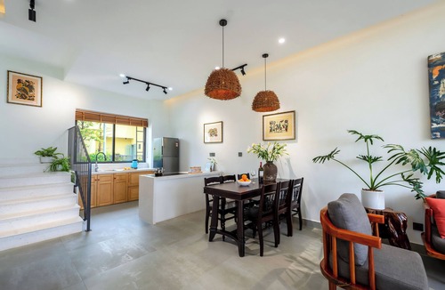 Cam Ha Villa | 3BRs w/River View & Private Pool - Free Bike
