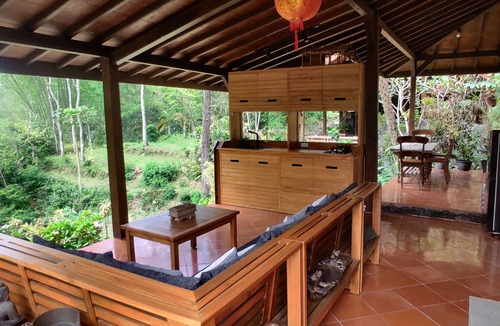 Pakem Villa | 4/6-persons sized villa with great views & fresh air, big private tropical land.