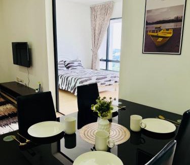 Usj 1 Apartment | 4 Pax 2BR City View, City Center, Sunway Uni-Sun Med