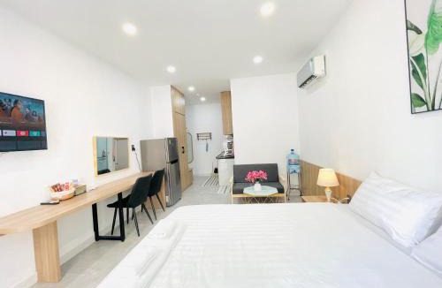 An Phu Apartment | 403 Kiwi Studio With Kitchen & Balcony