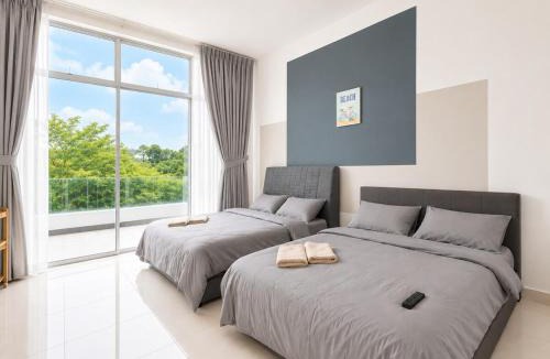Bandar Penawar House | 4BR Holiday Home Near Desaru Beach Gated & Guarded