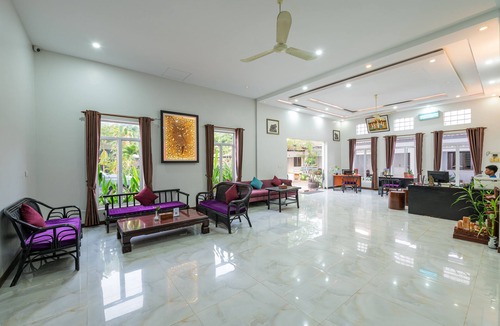 Siem Reap House | A family room with a private room suitable for a family of 5 members