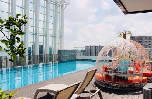 Central District Apartment | A Modern & Bright Suasana Suites in Johor Bahru