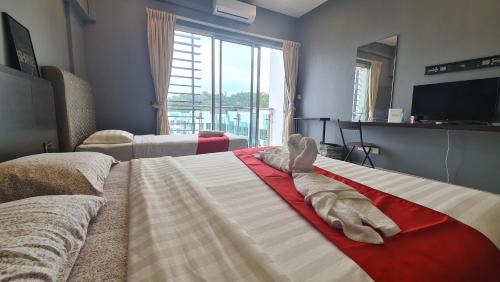 Tanjung Aru Apartment | Aeropod KK Studio Unit 09 Near Airport And City
