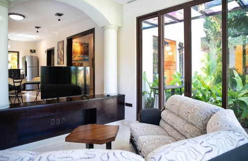 Playacar Fase I Villa | All inclusive, Ocean View luxury Villa , 79 Steps from the beach,3 jacuzzi, pool
