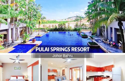 Pulai Apartment | 【Amazing】Pool View 2BR Suite @ Pulai Springs Resort